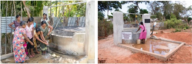 Previous water project in Sri Lanka