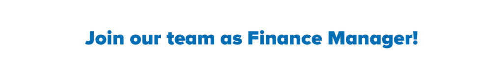 Join our team as Finance Manager: