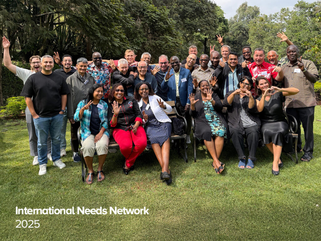 local leaders from around the IN Network pictured together smiling in Kenya